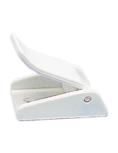 Fibbia in plastica bianca - Fibbie , Nastri e Fasce - 0644130