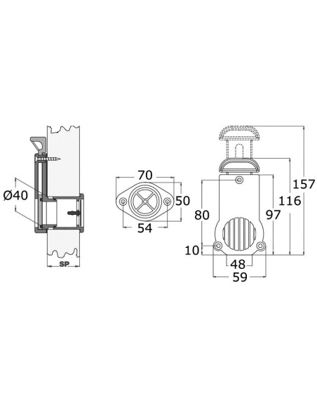 Drain plug with valve - Inflatables and Accessories - 1853420