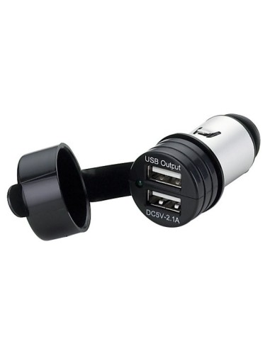 Doppio USB con cappuccio stagno - Elettricità - 1451715