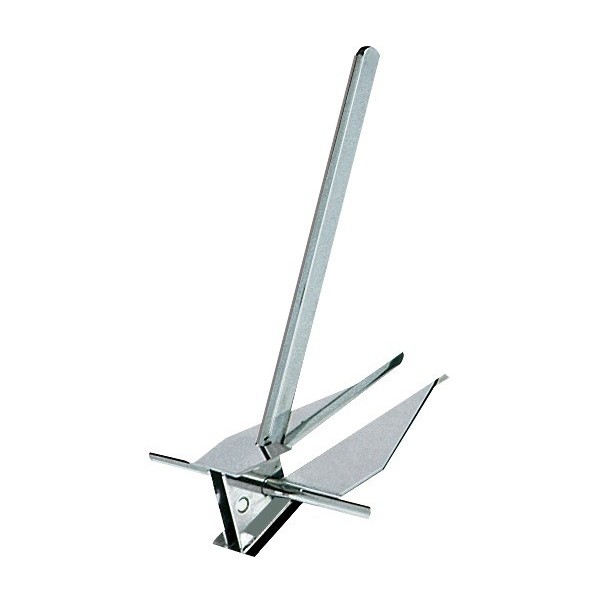 Ancora DANFORTH in acciaio inox AISI 316 lucidate a specchio - Ancoraggio e Ormeggio - 0114607