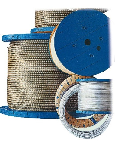 Cavo in acciaio inox AISI 316 19 fili - Ferramenta Nautica - 0317115