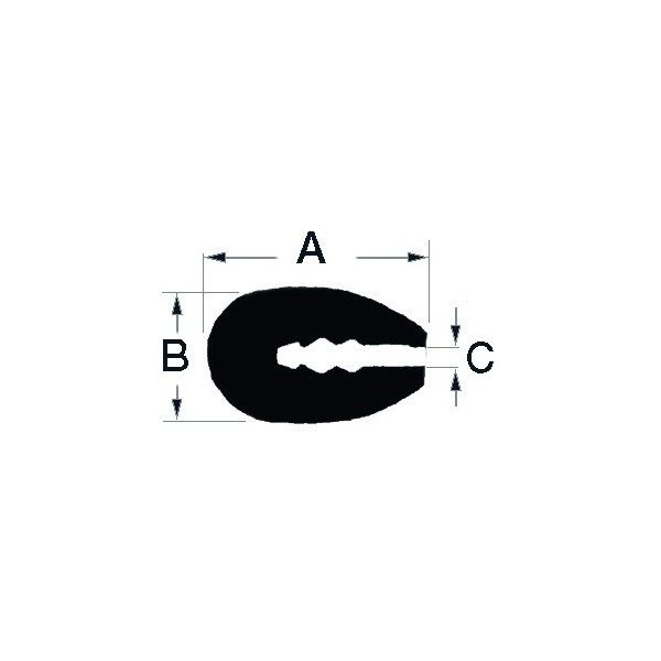 Windscreen PVC profile - Anchorage and Docking - 4449201
