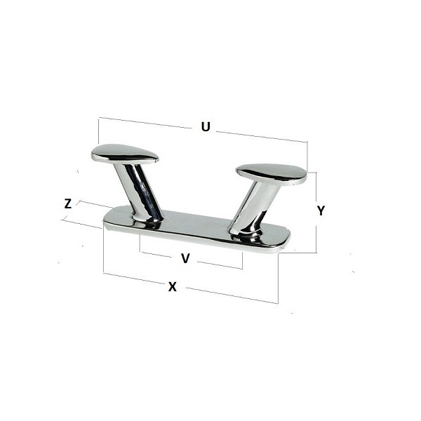 Bitta inox a fungo divaricato - Ferramenta Nautica - 4017316 2