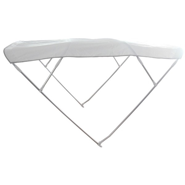 Tendalino pieghevole 4 archi in alluminio BIANCO. tendalino cappottino parasole pieghevole 4 archi