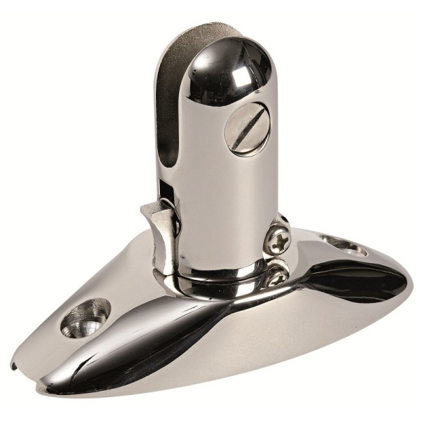 Basetta a scatto inox per tendalini, base esterna - ATTREZZATURE DI COPERTA - 4667010