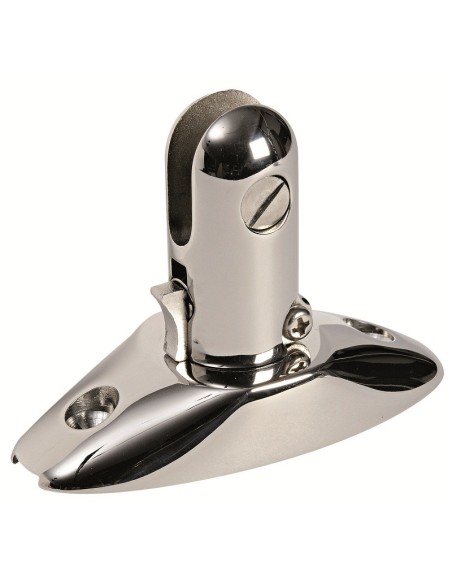 Basetta a scatto inox per tendalini, base esterna - ATTREZZATURE DI COPERTA - 4667010