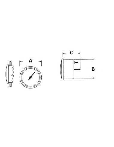 Spidometro con tubo di Pitot (a pressione d'acqua) - Elettronica-Strumentazione - 2732508