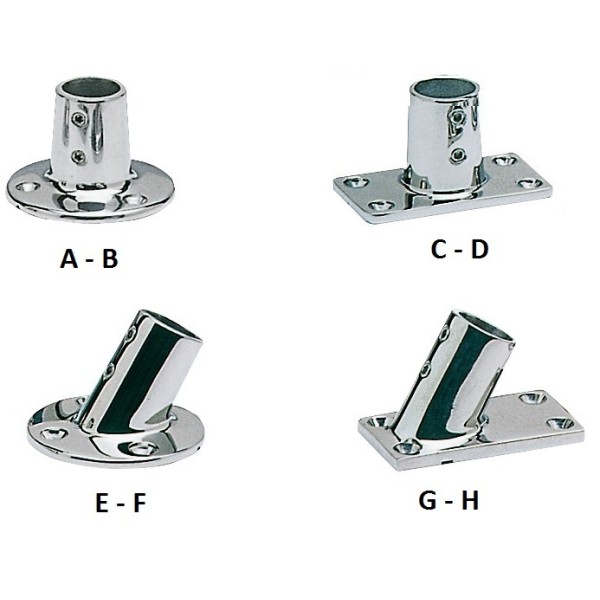 Pulpit sockets in Aisi 316 stainless steel - Ironware - 4111222