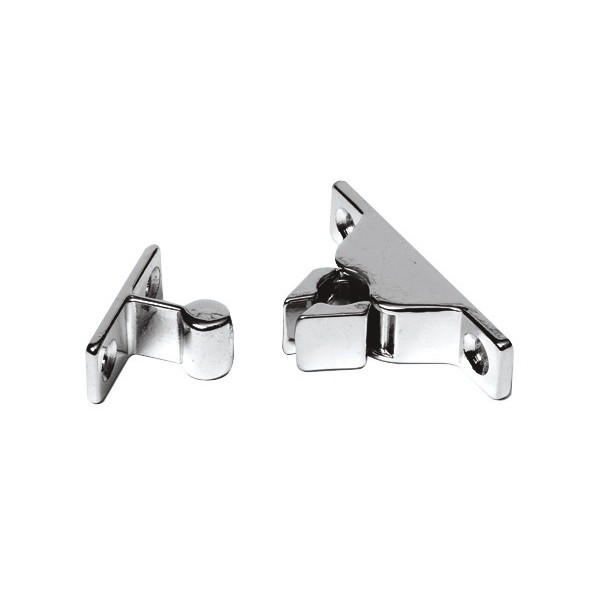 Snap-in latch made of chromed brass -  - 3810740
