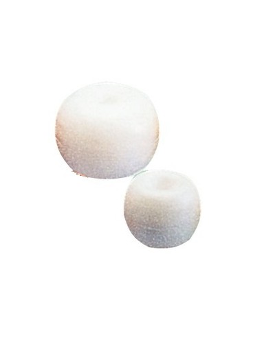 Polythene buoys fitted with central hole - WHITE - Anchorage and Docking - 3313600