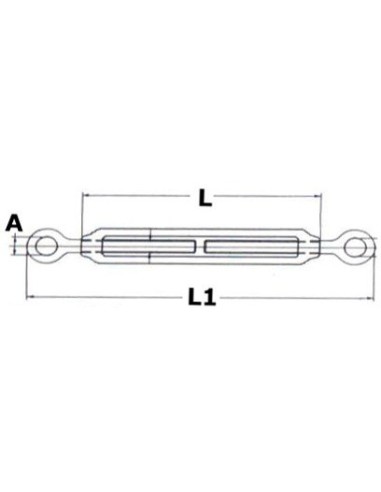 Eye to Eye Rigging screws - SAILING &amp; SPORT - 0719305