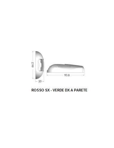 Luce di via a LED Sea-Dog per scafi fino a 12 mt - Illuminazione - 1105001