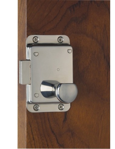 Lock with knob and Yale external key. Knob lock from inside - Ironware - 3812830