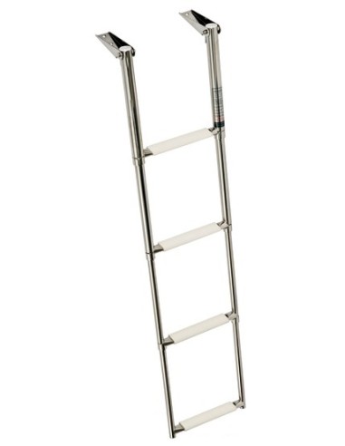 Scaletta telescopica per plancetta - 4 gradini - Ancoraggio e Ormeggio - 4954104