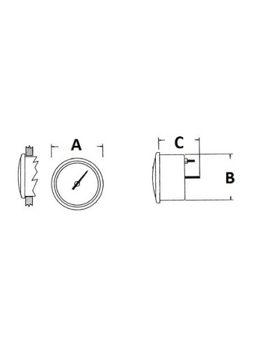 Indicatore acque nere Wast GUARDIAN 10-180 ohm - 12V- Elettronica-Strumentazione - 2743801