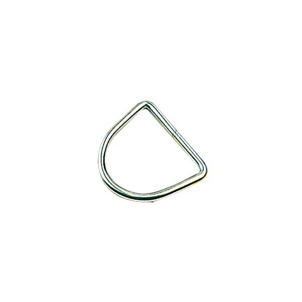 Mezzo anello in acciaio inox lucidato - Ferramenta Nautica - 3959930