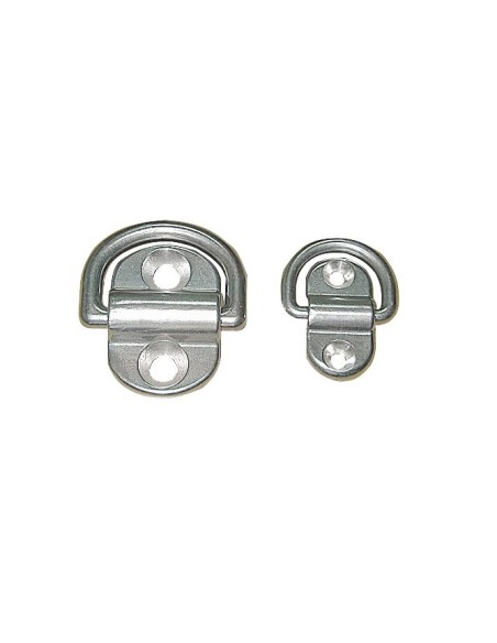 Stainless steel swivelling half-rings - Ironware - 3986901