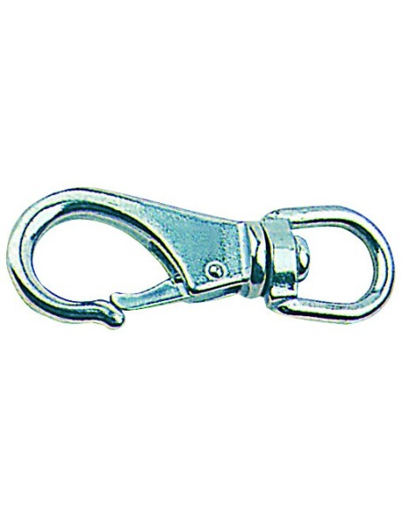 Moschettone in acciaio inox con girella - Ferramenta Nautica - 0925100