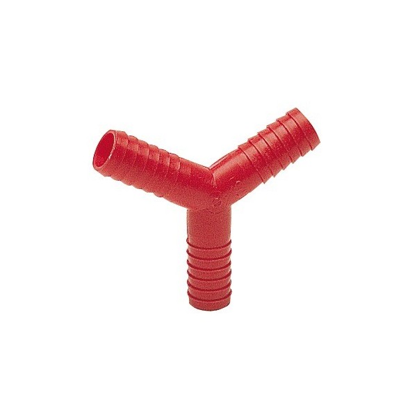 “Y” nylon joints for water hoses 