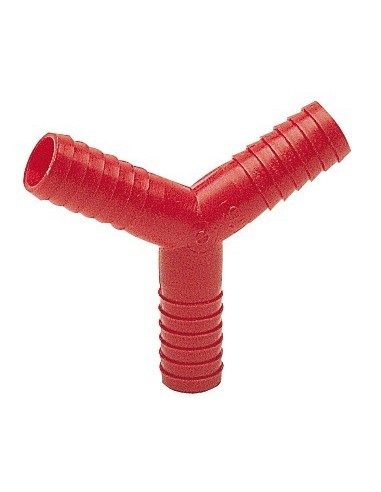 “Y” nylon joints for water hoses 