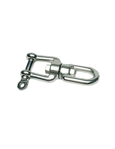 Swivels AISI 316 stainless steel, with double eye - Anchorage and Docking - 0101804