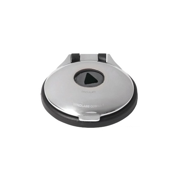 Pulsantiera a pedale per comando elettrico salpa ancore carcassa  acciaio inox AISI 316 lucidato a specchio- Ancoraggio e Ormegg 2