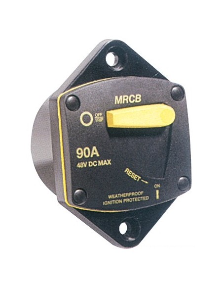 Watertight thermal switches recessedfor winch and thruster protection 0270050