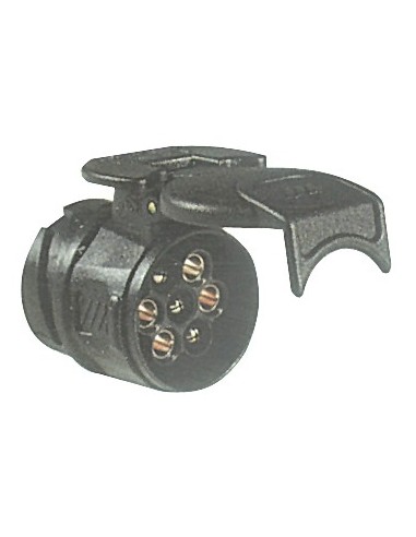 Adapter to connect 13-pole plug with 7-pole socket. 1419051