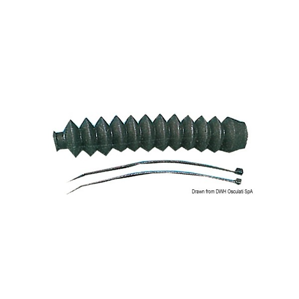Bellows for cable protection, made of plastic- Rigging harware-0315080