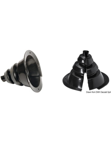 Soffietto passacavo apribile - Motonautica e Acc. Motore - 0341501