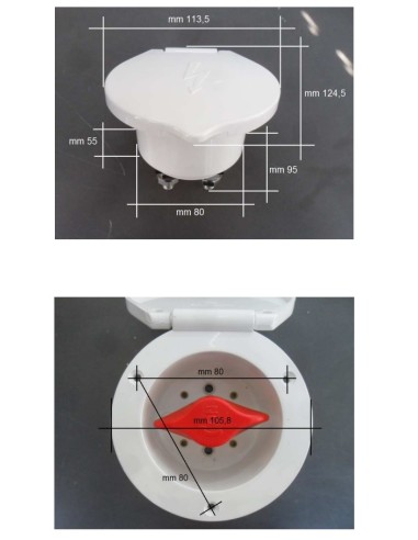 Heavy Duty marine battery switch, built-in model - Electricity - 1438550