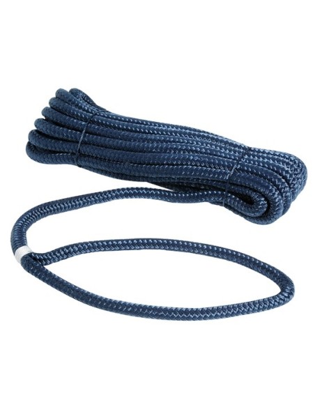 Cima per ormeggio BLU ad alta tenacità doppia treccia, con occhio - Cime e accessori - 0644441