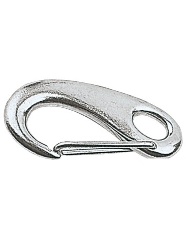 Moschettone in acciaio inox con apertura a molla  - Ferramenta Nautica 0924750