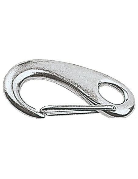 Moschettone in acciaio inox con apertura a molla  - Ferramenta Nautica 0924750