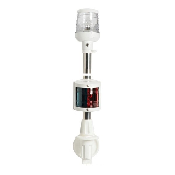 Asta Classic combinata in acciaio inox - Illuminazione - 1116601