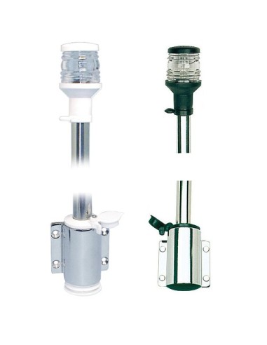 Classic360° wall-mounting pull-out pole, for vessels up to 20 metres. - Lighting - 1111000