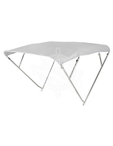 Tendalino acciaio inox pieghevole 4 ARCHI alto BIANCO - ATTREZZATURE DI COPERTA - 4692110