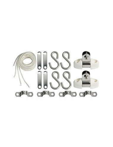 Tendalino acciaio inox pieghevole 4 ARCHI alto BIANCO - ATTREZZATURE DI COPERTA - 4692110