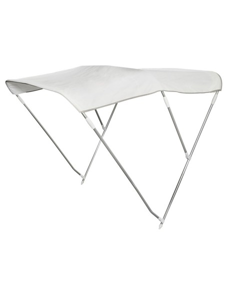 Tendalino pieghevole 3 archi alto BIANCO - Attrezzatura di coperta - 4690940