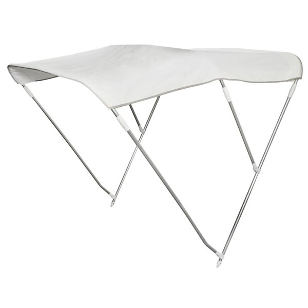 Tendalino pieghevole 3 archi in alluminio - BIANCO. tendalino pieghevole 3 archi altezza 115 cm completo di custodia con cernier