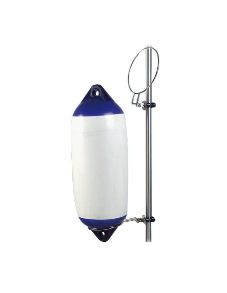Foldable stainless steel fender-holder simple with 1 ring - Anchorage and Docking - 3311240