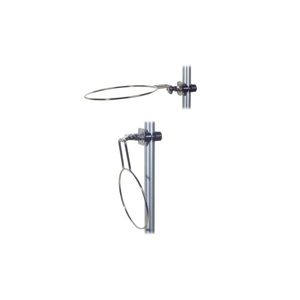 Porta parabordo semplice con 1 anello in Acciaio Inox abbattibile - Ancoraggio e Ormeggio - 3311240 2