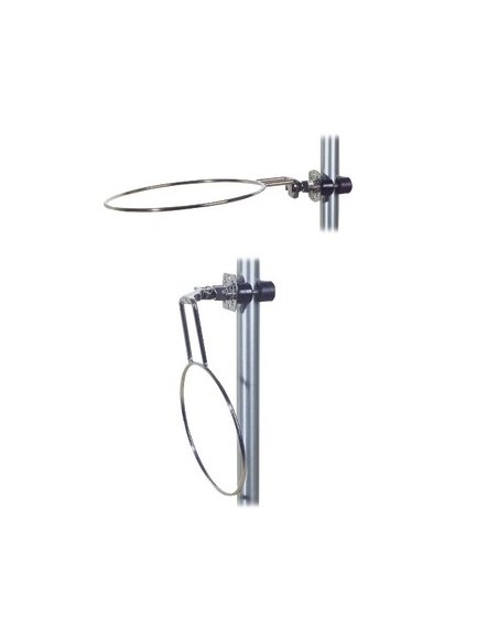 Porta parabordo semplice con 1 anello in Acciaio Inox abbattibile - Ancoraggio e Ormeggio - 3311240