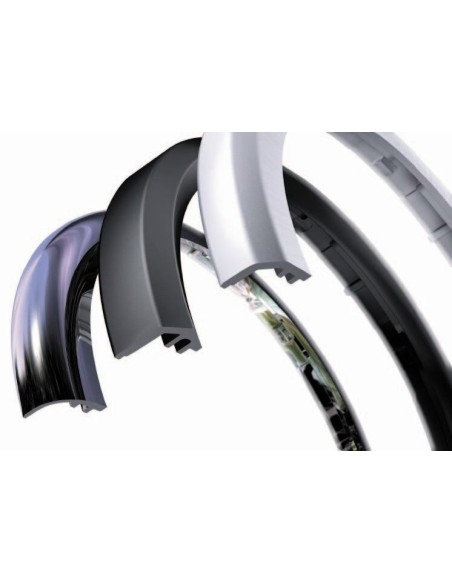 Ghiera di finitura VDO per strumenti ViewLine - ø 52 mm finitura Tonda raggiata - Elettronica-Strumentazione - 2749903