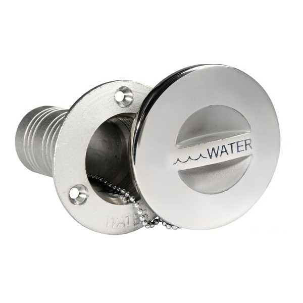 Tappo imbarco in Acciaio Inox AISI 316 microfuso - Tappi imbarco acqua/carburante - 2086631