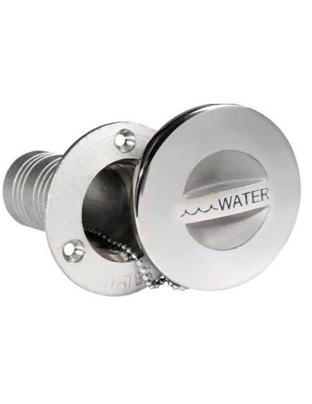 Tappo imbarco in Acciaio Inox AISI 316 microfuso - Tappi imbarco acqua/carburante - 2086631