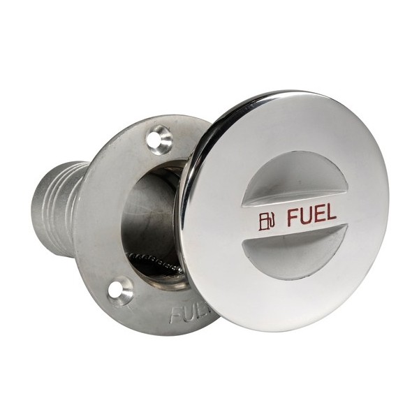 Precision-cast mirror polished AISI 316 stainless steel deck plugs. - Deck plugs water / fuel - 2086631 2
