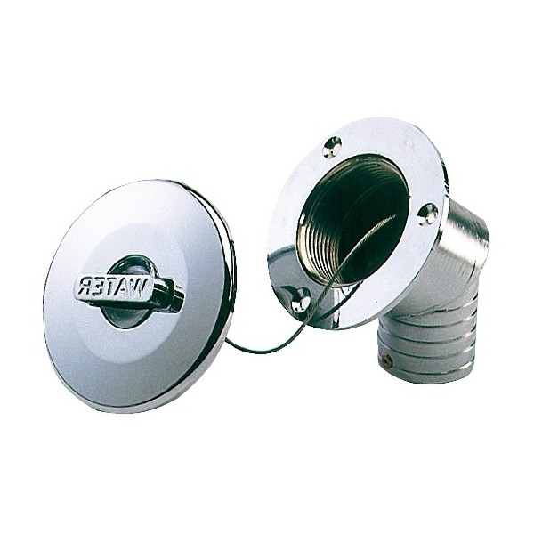 Tappo INCLINATO 30°di rifornimento in ottone cromato  - ATTREZZATURE DI COPERTA - 2066708