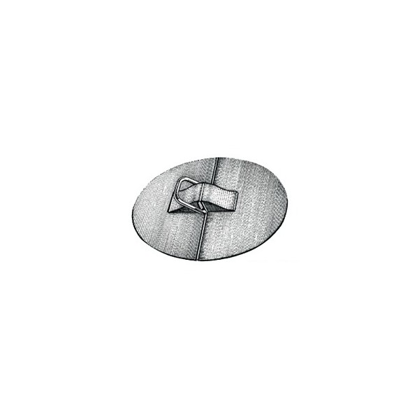 Anelli a D in EPDM con anello inox ø 100 mm - Gommoni e Accessori - 6600600