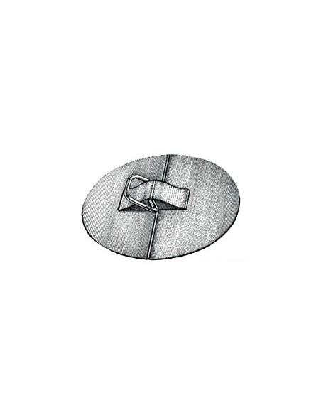 Anelli a D in EPDM con anello inox ø 100 mm - Gommoni e Accessori - 6600600